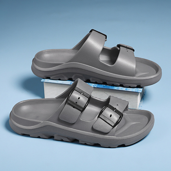 Prekogranične plus size ljetne nove debele papuče za muškarce, gornja odjeća, udobne cipele za plažu, lijene sportske sandale, moderne