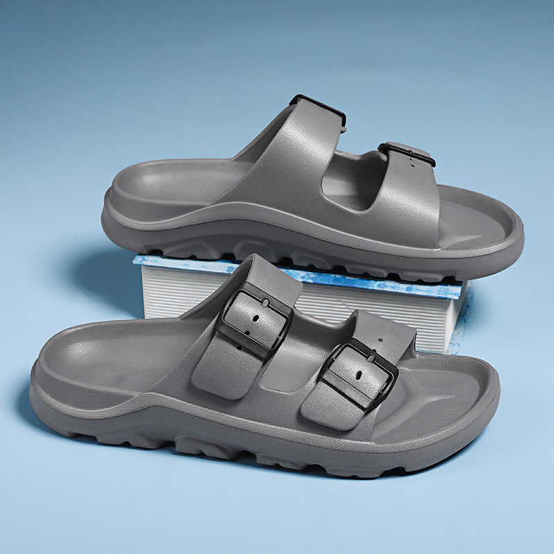 Prekogranične plus size ljetne nove debele papuče za muškarce, gornja odjeća, udobne cipele za plažu, lijene sportske sandale, moderne