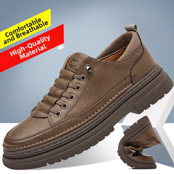 Νέα ανδρικά παπούτσια φθινοπώρου και χειμώνα, ελαφριά, πολυτελή, casual παπούτσια, ελαφριά, άνετα, all-match, παπούτσια οδήγησης με μαλακό πάτο, μοντέρνα, εθνικού στιλ, μοντέρνα παπούτσια