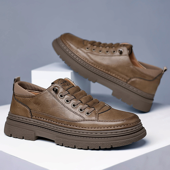 Νέα ανδρικά παπούτσια φθινοπώρου και χειμώνα, ελαφριά, πολυτελή, casual παπούτσια, ελαφριά, άνετα, all-match, παπούτσια οδήγησης με μαλακό πάτο, μοντέρνα, εθνικού στιλ, μοντέρνα παπούτσια
