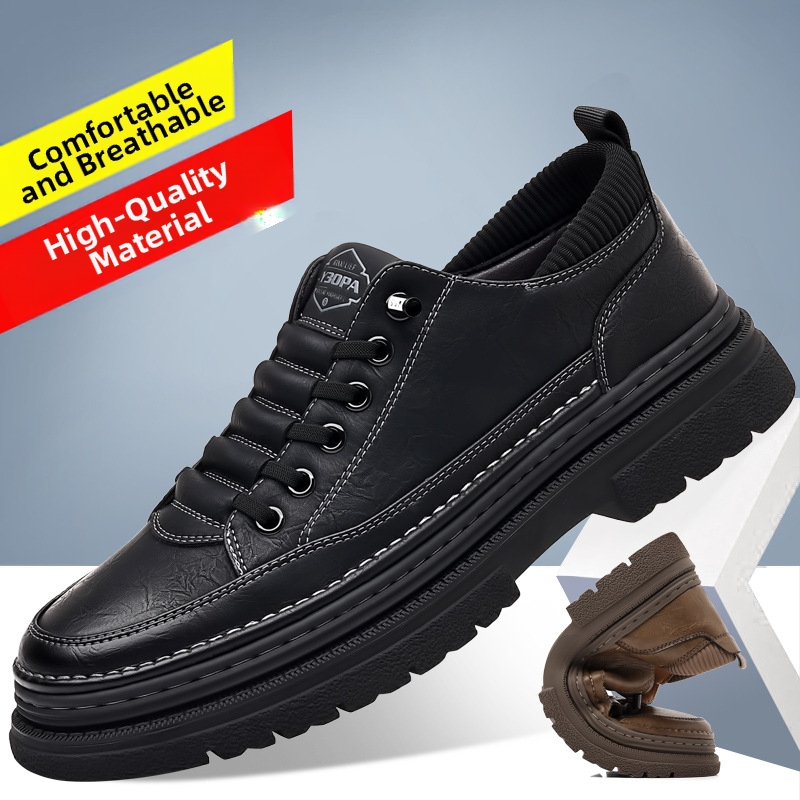 Jesenske i zimske nove muške cipele Muške lagane luksuzne ležerne cipele Lagane, univerzalne udobne cipele s mekim dnom za vožnju, moderne cipele u nacionalnom stilu