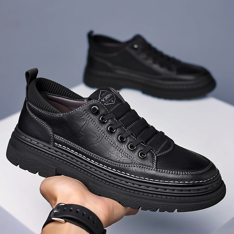 Jesenske i zimske nove muške cipele Muške lagane luksuzne ležerne cipele Lagane, univerzalne udobne cipele s mekim dnom za vožnju, moderne cipele u nacionalnom stilu