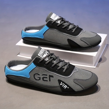 Νέα καλοκαιρινά ανδρικά παπούτσια Joker, ελαφριά, casual, slip-on, lazy, σε μέγεθος, μεγάλης διασταύρωσης, για μια γενιά μαλλιών.