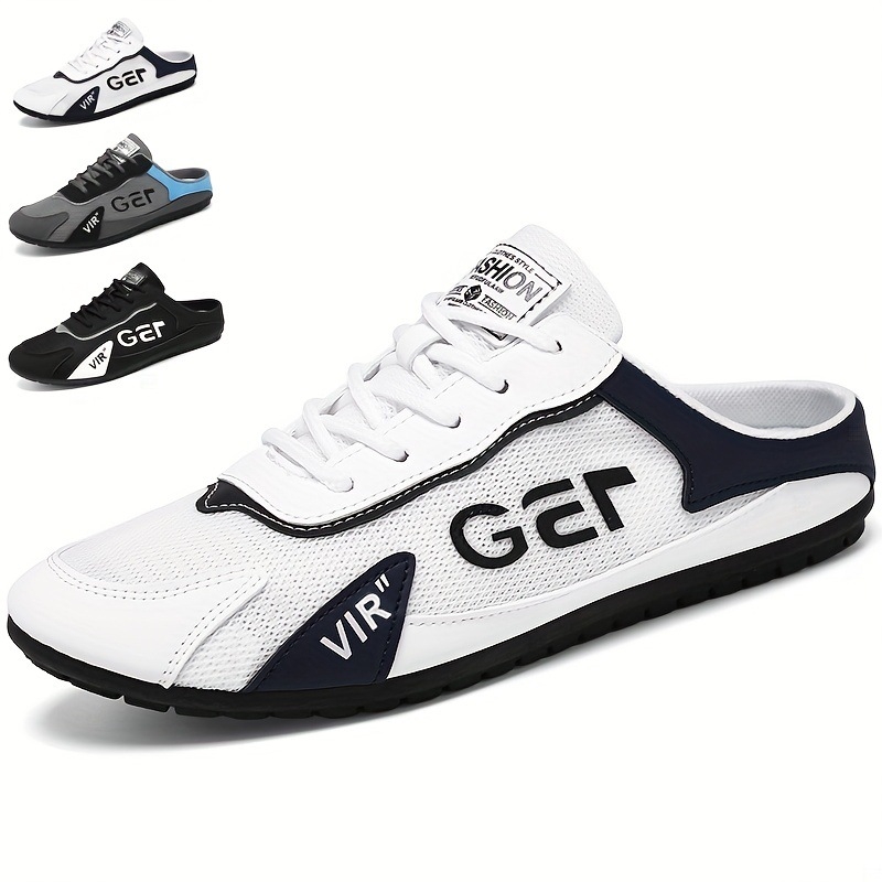 Letné nové pánske módne ľahké Joker ležérne tenisky nazúvacie lenivé topánky plus size cezhraničné generácie vlasov