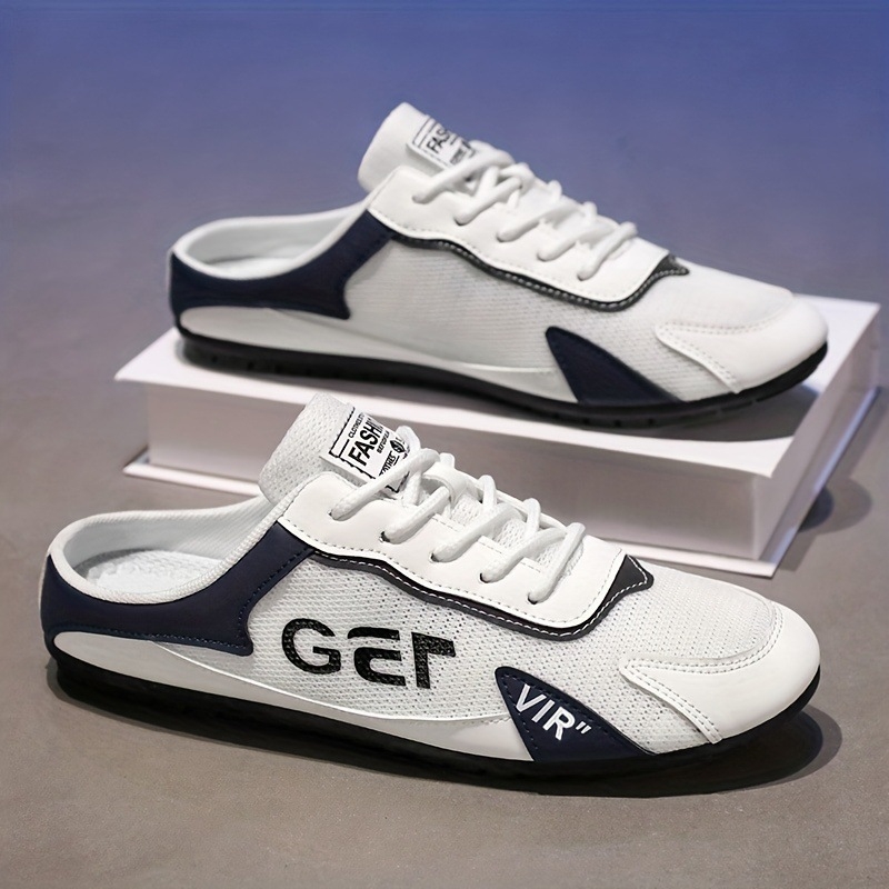 Letné nové pánske módne ľahké Joker ležérne tenisky nazúvacie lenivé topánky plus size cezhraničné generácie vlasov