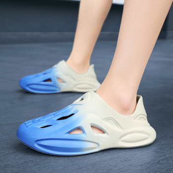 Παπούτσια Coconut Hole Ανδρικά Καλοκαιρινά Παντόφλες Baotou που αφήνουν την αίσθηση κακών, Αντιολισθητικά Σανδάλια για Παραλία και Ντεγκραντέ για Άνδρες και Γυναικεία