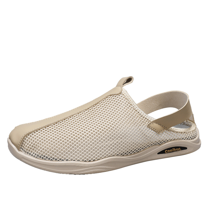 Priama výroba 2024 letná nová sieťovaná priedušná tenká športová ležérna pánska obuv s mäkkým spodným dielom, generácia vlasov
