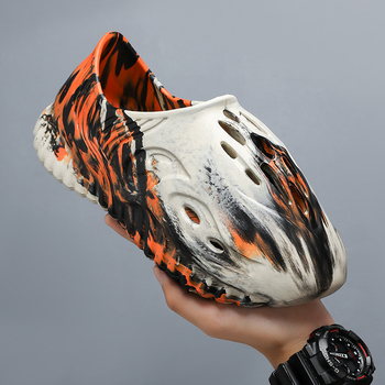 Vasaros nauji kūrybingi urvo batai, maskuojantys, išskirtiniai lauko sandalai, vyriški madingi kokoso sandalai, kvėpuojantys vairavimo batai