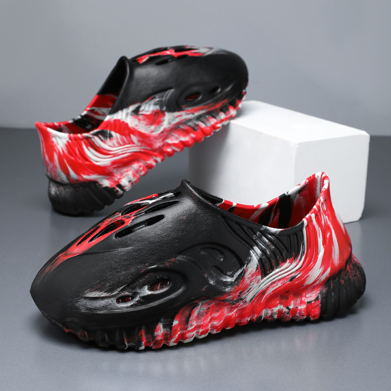 Vasaros nauji kūrybingi urvo batai, maskuojantys, išskirtiniai lauko sandalai, vyriški madingi kokoso sandalai, kvėpuojantys vairavimo batai