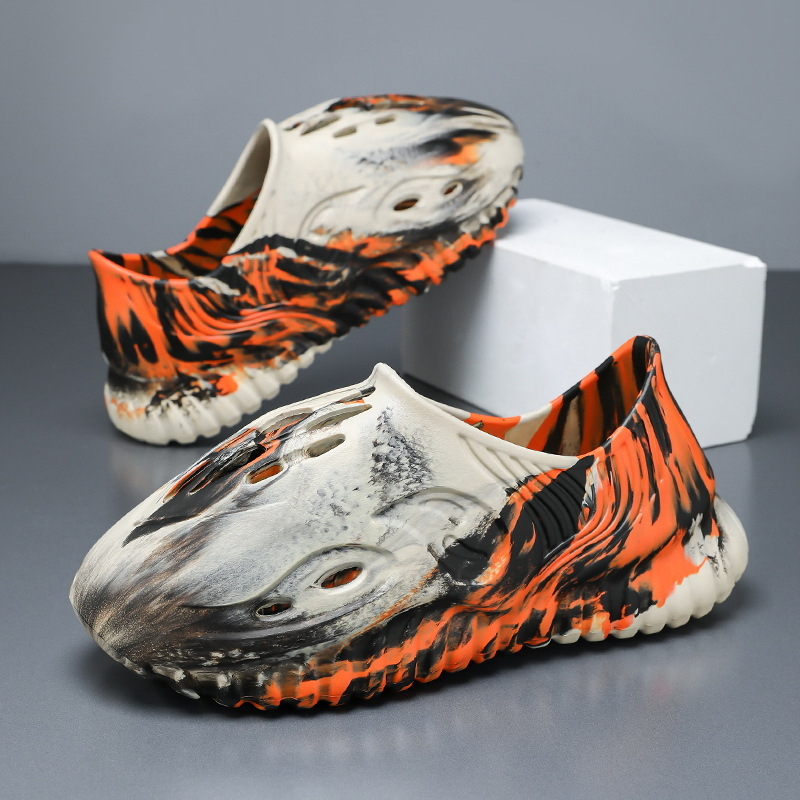 Vasaros nauji kūrybingi urvo batai, maskuojantys, išskirtiniai lauko sandalai, vyriški madingi kokoso sandalai, kvėpuojantys vairavimo batai