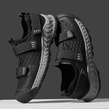 Παπούτσια πλατφόρμας mesh Άνοιξη και καλοκαίρι 2024 Νέα καθημερινά παπούτσια, αναπνεύσιμα ανδρικά καθημερινά παπούτσια Hollow, ανδρικά παπούτσια εξωτερικού χώρου μεγάλου μεγέθους