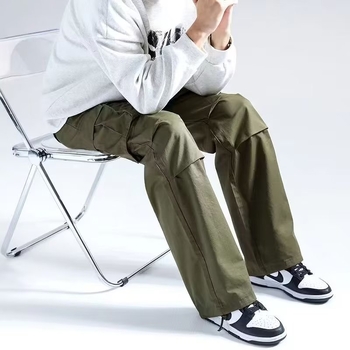 Módne trendy značkové športové nohavice, ležérne nohavice, pánske nohavice Lazy, nové jednofarebné trendy jarné a jesenné voľné mládežnícke populárne