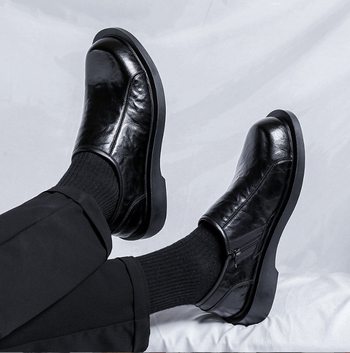 Άνοιξη και Φθινόπωρο 2025 Νέο Στυλ Νεανικών με Στρογγυλή Μύτη, Βρετανικού Στυλ, Ευέλικτα, Καθημερινά Δερμάτινα Παπούτσια με Χαμηλό Τακούνι, Παπούτσια Εργασίας Χονδρικής