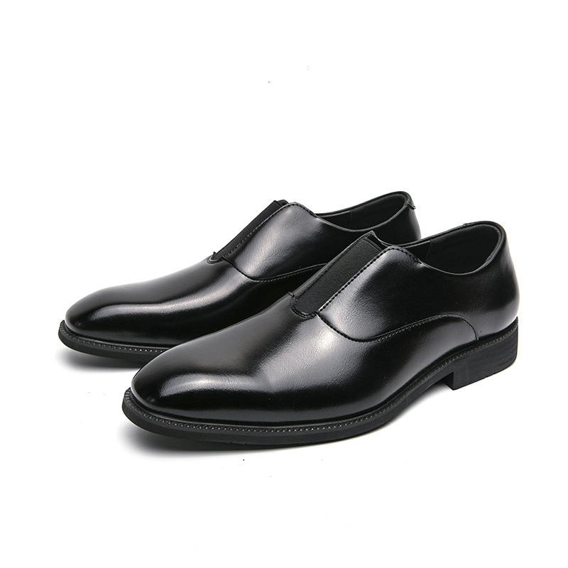 Pánske kožené topánky pre väčšie veľkosti, nové japonské štýly, obchodné, svadobné, na každodenné nosenie v kancelárii, derby topánky
