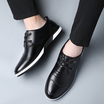 Χονδρικά φθινοπωρινά λευκά παπούτσια old man\'s head, casual παπούτσια, κορεάτικα ανδρικά λευκά παπούτσια με κορδόνια 106101