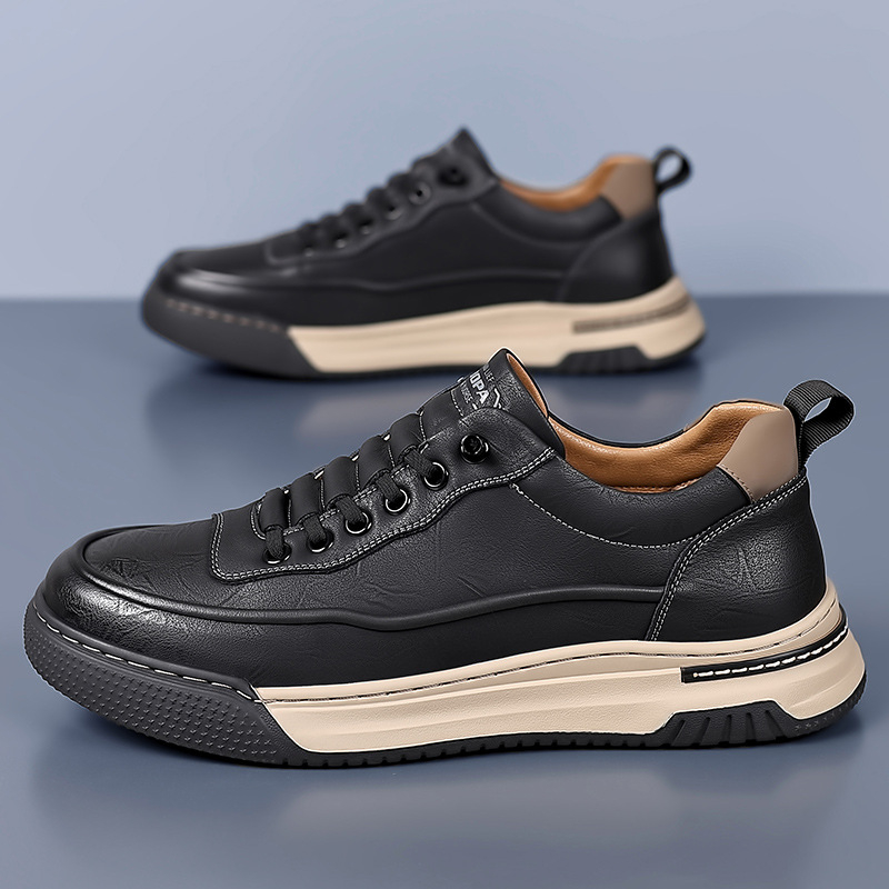 Muške cipele Proljeće 2025. Nove cipele s debelim potplatom, prljave cipele Trbottomyy, svestrane ležerne muške navlake za cipele s protukliznom zaštitom Trbottomy