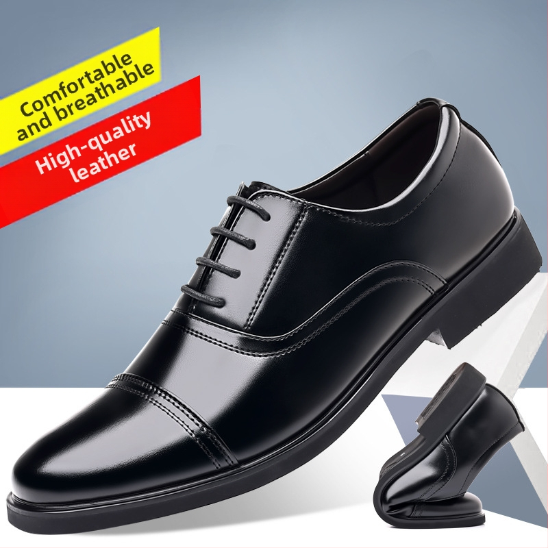 „AliExpress“ dideli dydžiai, 45, 46, 47, 48, vyriški batai, trijų jungčių, verslo klasės, odiniai batai, apsauginiai vyriški medvilniniai batai, pasienio avalynė.