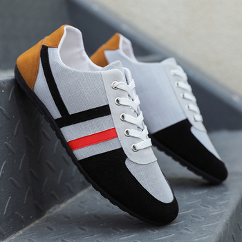 Muške cipele Jesenske nove ležerne cipele Korejski stil Moderne višenamjenske cipele od graha Prozračne stare pekinške platnene cipele Radne cipele za muškarce