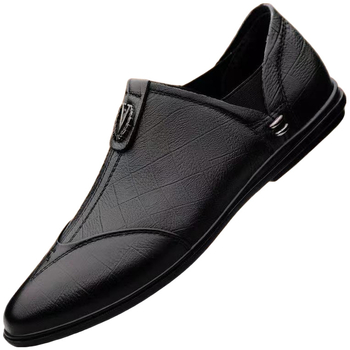 2024 νέα ανδρικά δερμάτινα παπούτσια Joker με απαλό, μαλακό πάτο, επαγγελματικά, casual, παπούτσια φασολιών, παπούτσια ασφαλείας για μπαμπά, χονδρικής