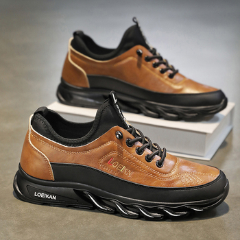 Ανδρικά παπούτσια σεφ για διασυνοριακή κουζίνα, καλοκαιρινά, αντιολισθητικά, επαγγελματικά, casual, μαύρα, δερμάτινα παπούτσια για μεγάλα μεγέθη, με μαλακή σόλα