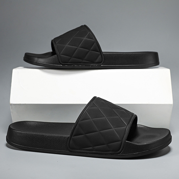 Parne cipele za plažu, ženske papuče s otvorenim prstima, osjećaj kake, za vanjsku upotrebu, dvosmjerno nošenje, neklizajuće, prozračne, s debelim potplatom, muške papuče za dom