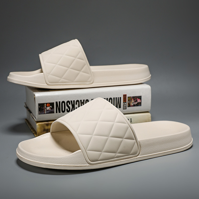 Parne cipele za plažu, ženske papuče s otvorenim prstima, osjećaj kake, za vanjsku upotrebu, dvosmjerno nošenje, neklizajuće, prozračne, s debelim potplatom, muške papuče za dom