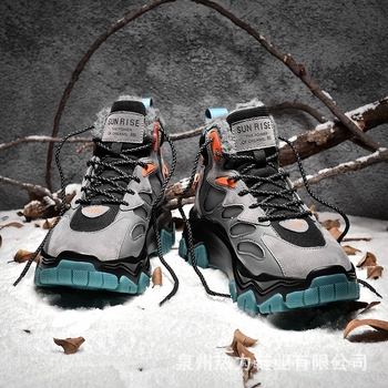 Ανδρικά παπούτσια για χειμερινά αθλήματα αναψυχής, μπότες χιονιού, αντιολισθητικά παπούτσια για άνδρες, μια γενιά από χοντρά βαμβακερά ζεστά βαμβακερά παπούτσια