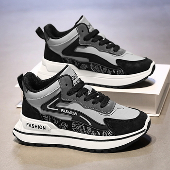 Jesenske nove muške modne svestrane ležerne cipele, muške tenisice s debelim potplatom, neklizajuće i otporne na habanje, niske cipele s vezicama