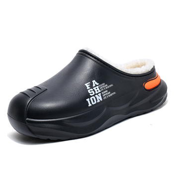 Zimné pánske topánky s bavlnenou výstelkou, polopriedušné a mäkké, s flísovou podšívkou, teplé, protišmykové, nepremokavé a chladuvzdorné snežné topánky.