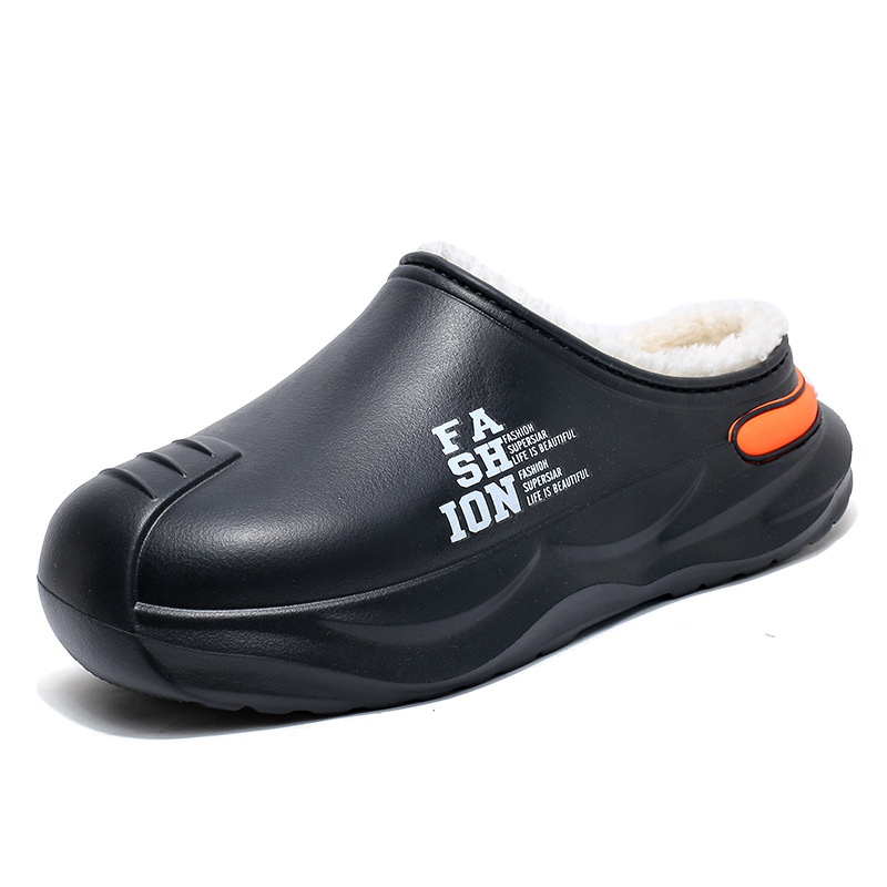 Zimné pánske topánky s bavlnenou výstelkou, polopriedušné a mäkké, s flísovou podšívkou, teplé, protišmykové, nepremokavé a chladuvzdorné snežné topánky.