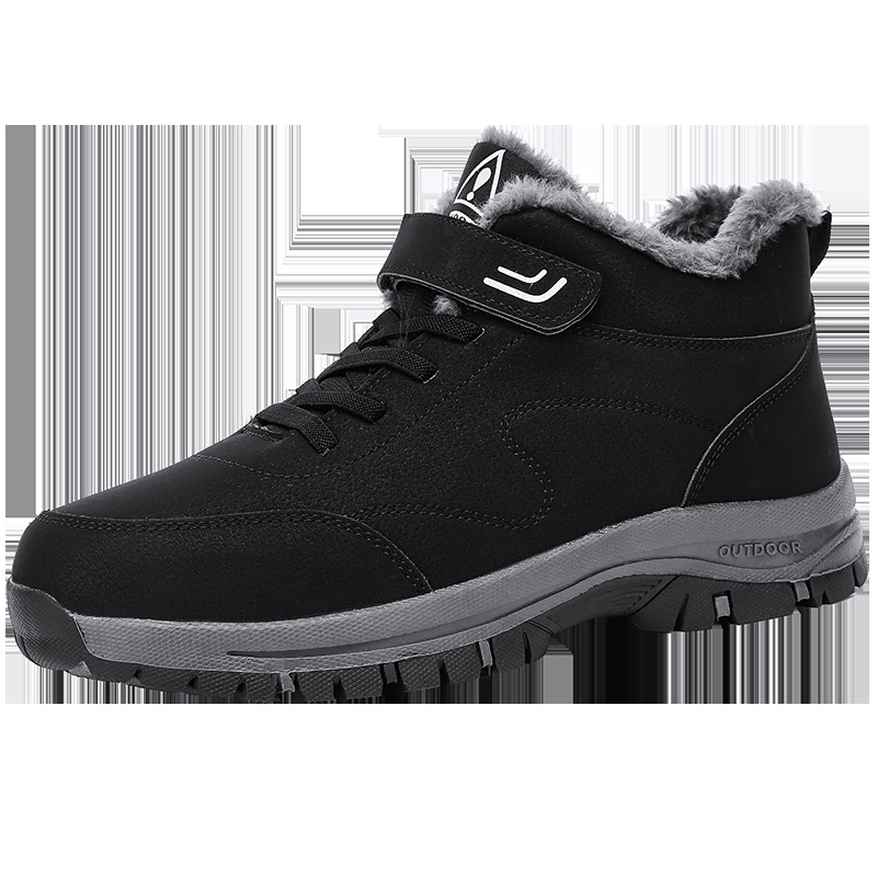 Prekogranične čizme za snijeg, muške i ženske zimske muške cipele s flis podstavom od zadebljanog pamuka, tople muške čizme, visoke cipele srednjeg donjeg dijela, na zalihi veleprodaja