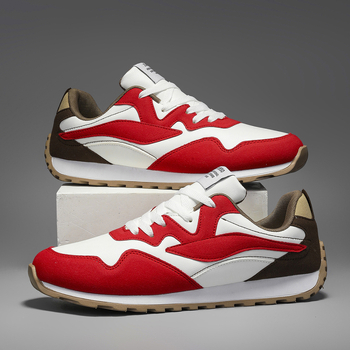 Pánske topánky Forrest Gump, jarné, priedušné, biele, voľnočasové, cestovné, tenisky, pre dospievajúcich, študentov, vaflové, bežecké topánky pre mužov