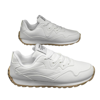 Pánske topánky Forrest Gump, jarné, priedušné, biele, voľnočasové, cestovné, tenisky, pre dospievajúcich, študentov, vaflové, bežecké topánky pre mužov