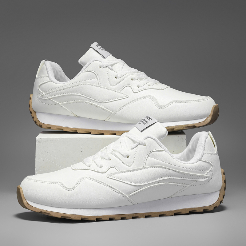 Pánske topánky Forrest Gump, jarné, priedušné, biele, voľnočasové, cestovné, tenisky, pre dospievajúcich, študentov, vaflové, bežecké topánky pre mužov