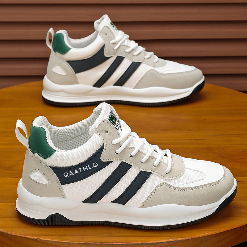 Internet Celebrity Explosions Muške cipele 2025 Nove jesenske svestrane ležerne sportske muške cipele s debelim potplatom Forrest Gump Fashion Daddy Trendy