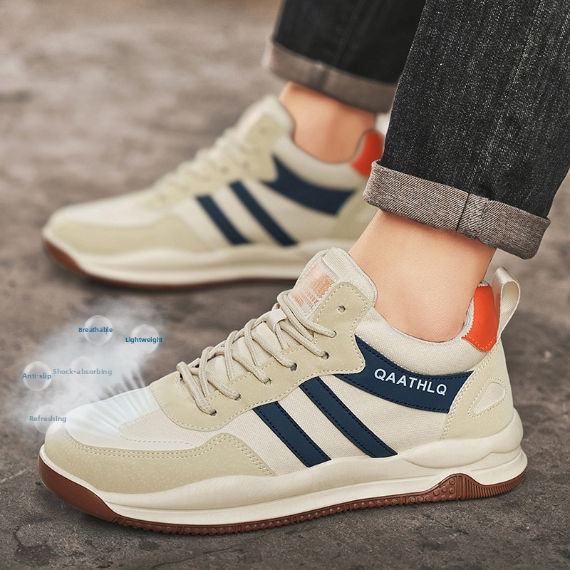 Internet Celebrity Explosions Muške cipele 2025 Nove jesenske svestrane ležerne sportske muške cipele s debelim potplatom Forrest Gump Fashion Daddy Trendy