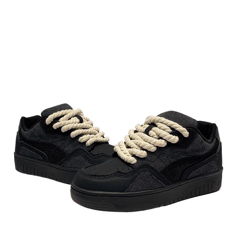 Jesenske tenisice za muškarce, ležerne, svestrane, moderne cipele, crni ratnik iz Hong Konga, trendi brend, vrhunski osjećaj, trendi, zgodan dizajn, niša