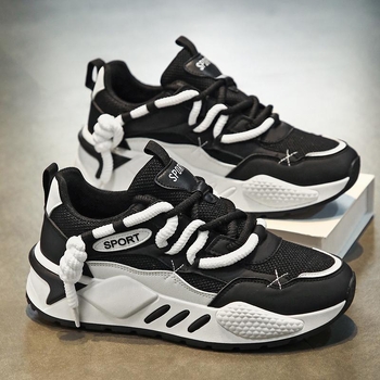 Módne sieťované trendy športové topánky Torre Pánske topánky Ležérne univerzálne topánky/1