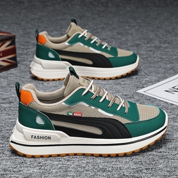 2025 Nové pánske topánky Jesenné Forrest Gump Športové ležérne bežecké topánky s hrubou podrážkou Zvýšená všestranná módna obuv Pánske topánky