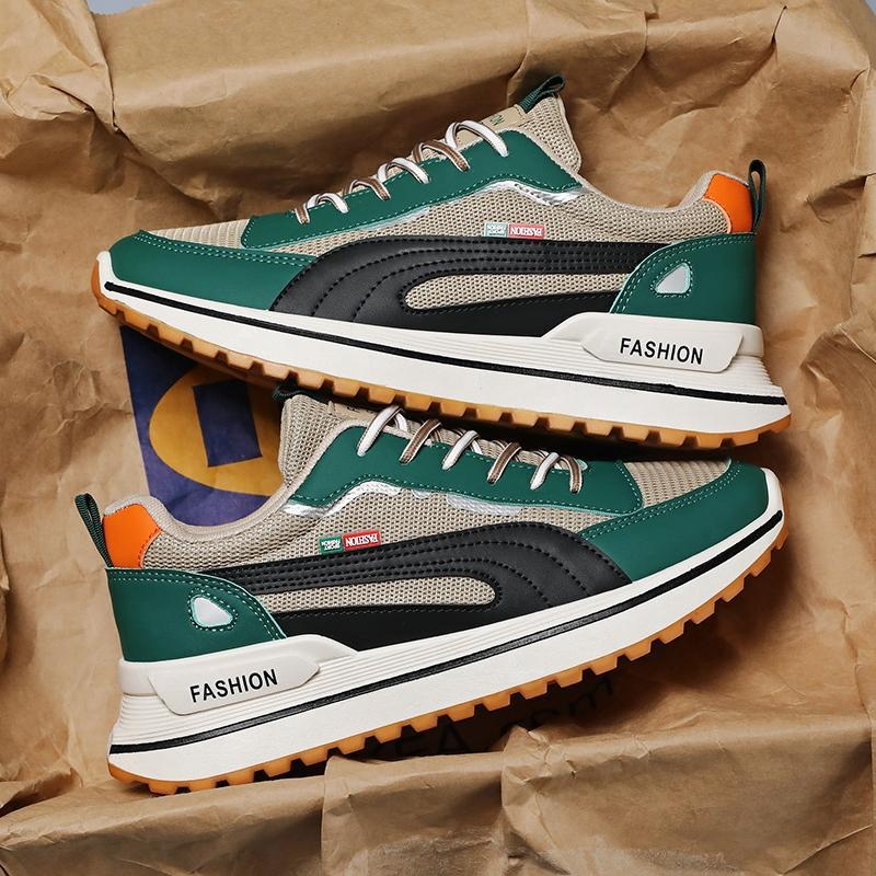 2025 Nové pánske topánky Jesenné Forrest Gump Športové ležérne bežecké topánky s hrubou podrážkou Zvýšená všestranná módna obuv Pánske topánky