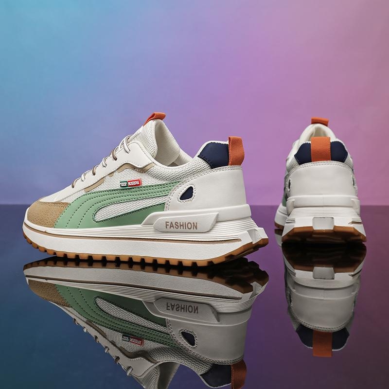 2025 Nové pánske topánky Jesenné Forrest Gump Športové ležérne bežecké topánky s hrubou podrážkou Zvýšená všestranná módna obuv Pánske topánky