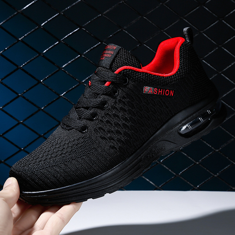 Pánske topánky Cross-border plus size 47 yardov, jarné a jesenné, lietajúce sieťované, ležérne, športové bežecké topánky, pánske cestovné topánky Ghost Dance.