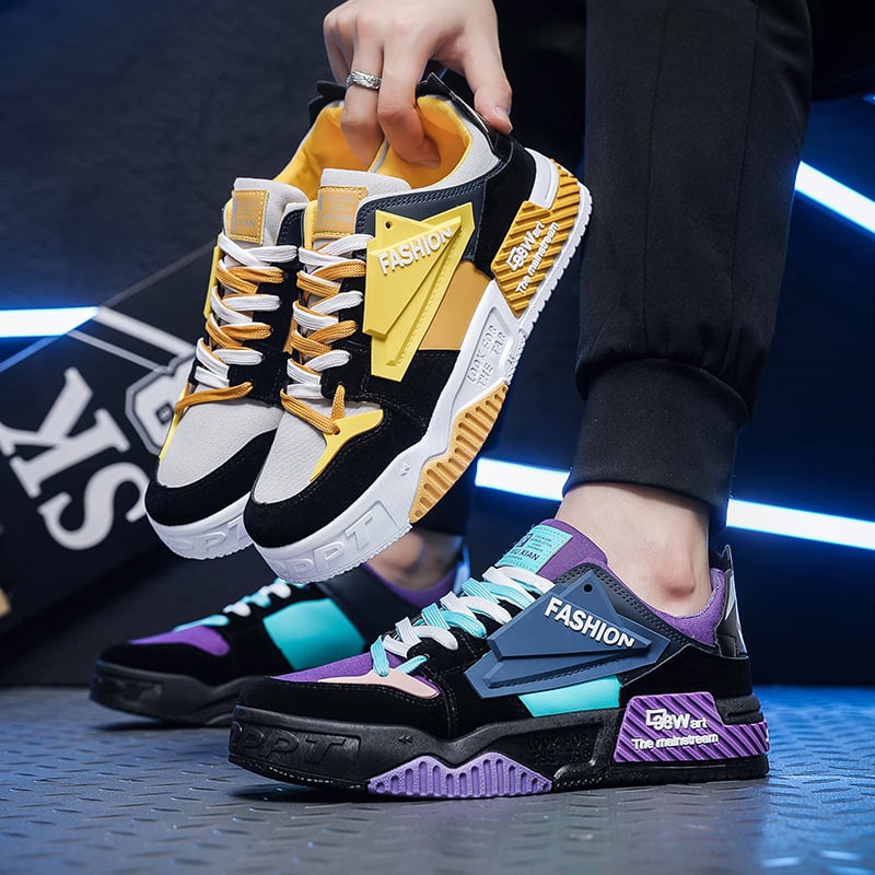 Pantofi sport pentru bărbați, stil coreean, la modă, casual, cu toc înalt, de vară, antiderapanți, la modă, stil 2024