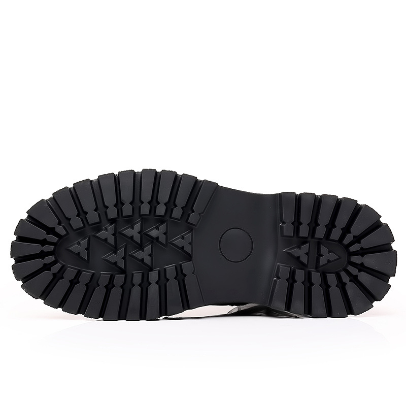 Pomeranske niše originalne retro martin čizme za muškarce, prozračne, visoke motociklističke čizme s debelim dnom, neklizajuće, otporne na habanje, moderne