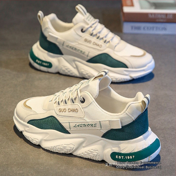 Παπούτσια για άνδρες 2025 Νέα καλοκαιρινά mesh, αναπνεύσιμα, ανδρικά αθλητικά και αναψυχής, παχιές σόλες, αυξημένα Trbottomy Brand Dad Shoes