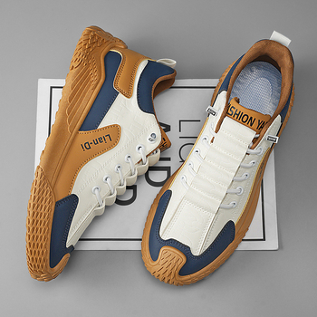 Ανδρικά sneakers μόδας για την άνοιξη και το φθινόπωρο, all-match, μοντέρνα, casual παπούτσια, παπούτσια για τρέξιμο για φοιτητές, ελαφριά ανδρικά παπούτσια με μαλακή σόλα