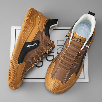 Ανδρικά sneakers μόδας για την άνοιξη και το φθινόπωρο, all-match, μοντέρνα, casual παπούτσια, παπούτσια για τρέξιμο για φοιτητές, ελαφριά ανδρικά παπούτσια με μαλακή σόλα