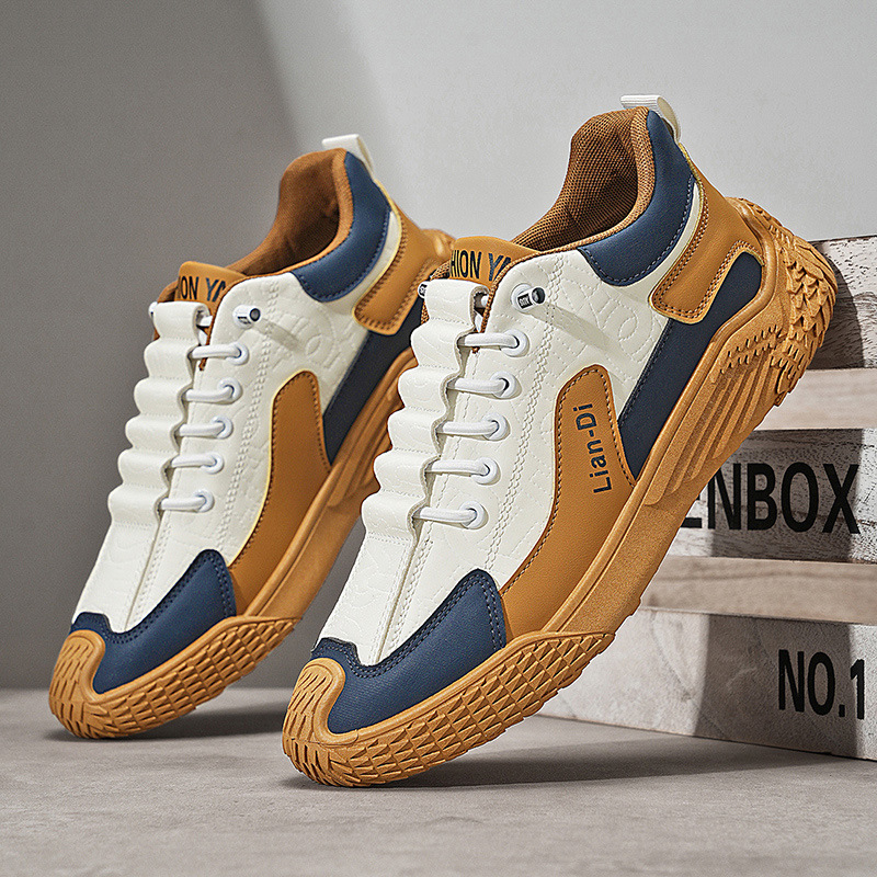 Jarné a jesenné módne nazúvacie tenisky Pánske univerzálne trendy ležérne topánky Študentské bežecké topánky Mäkká podrážka Ľahké pánske topánky