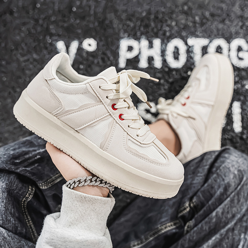 Panda Trendy nemecké tréningové pánske topánky 2025 jeseň nové priedušné topánky na platforme ležérne topánky na platforme vintage univerzálne trendy topánky