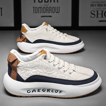 Pánska obuv Leto 2025 Nové Trbottomyy Všestranné ležérne športové bežecké topánky s hrubou podrážkou, zvýšenou protišmykovou podrážkou, odolnou voči opotrebovaniu